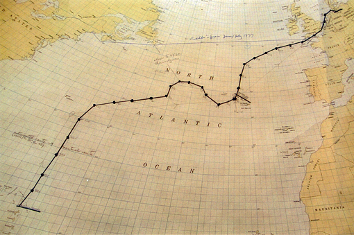 atlantic course map