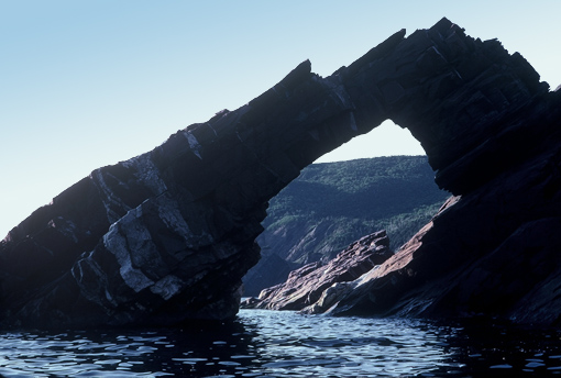Archway in Cabot Strait