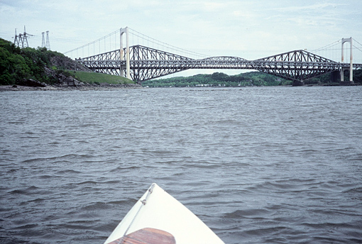 Dual bridges at Québec City